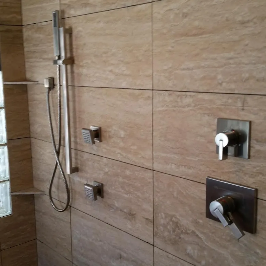 Shower fixture installation for Water Heater Replacement in North Royalton